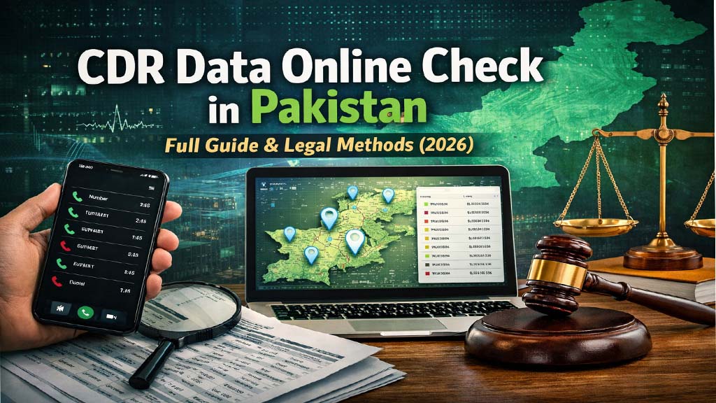 CDR Data Online Check in Pakistan: Full Guide & Legal Methods (2026)