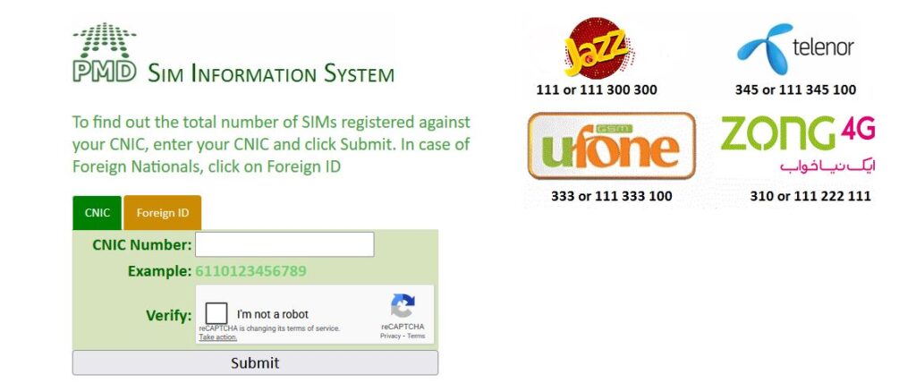 SIM Owner Details Online Check (Official PTA Methods)