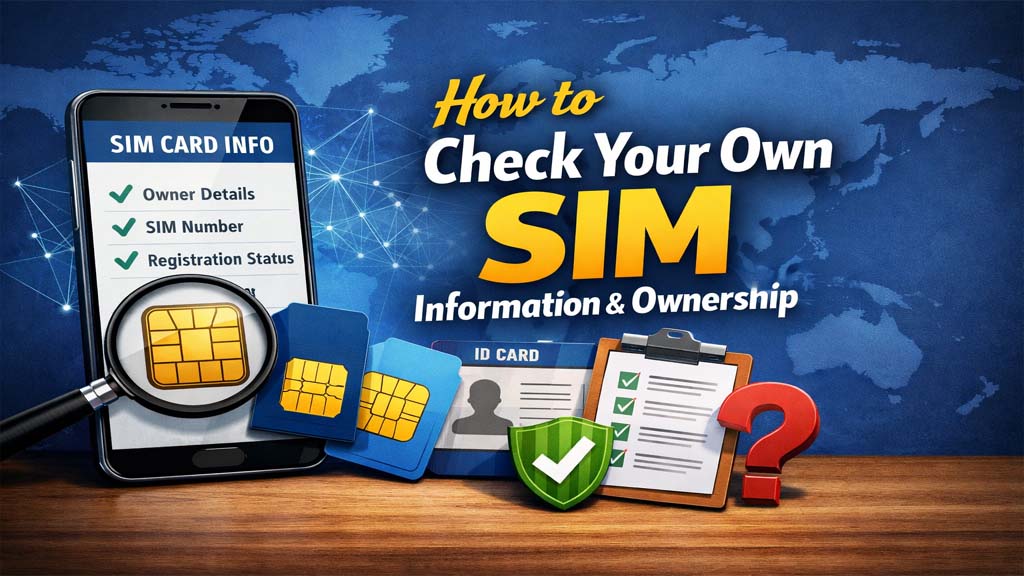 How to Check Your Own SIM Information & Ownership